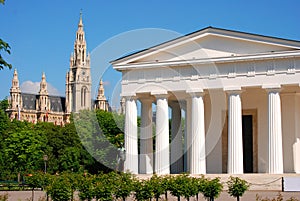 Theseus temple and townhall