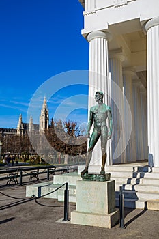 Theseus temple in Vienna Austria