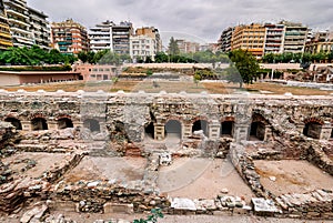 Thessaloniki, Ancient Agora, Greece.