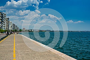 Thessaloniki, Greece waterfront