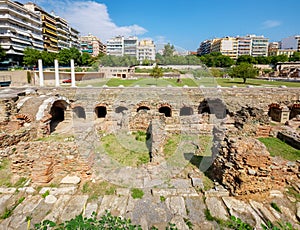 Thessaloniki Roman Forum. Macedonia, Greece