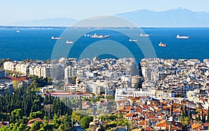 Thessaloniki from the top