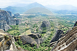 Thessaly Valley, the village of Kastraki.