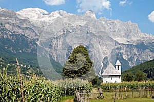 Theth, Prokletije mountains, Albania photo