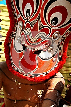 Theyyam faces