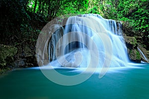 Thi Lo Su, the biggest waterfall in Thialand