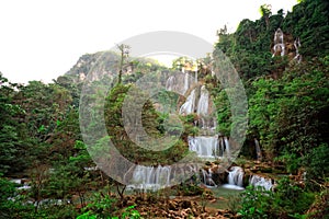 Thi Lo Su, the biggest waterfall in Thialand