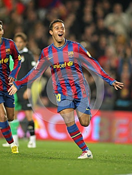 Thiago Alcantara of Barcelona