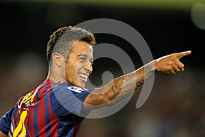 Thiago Alcantara of Barcelona