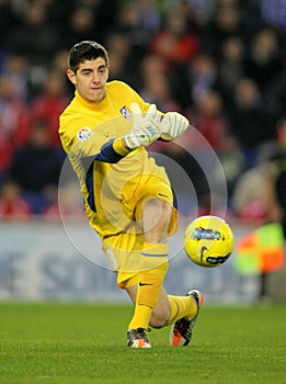 Thibaut Courtois of Atletico de Madrid