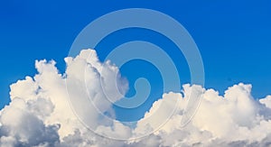Thick Cloud in Blue Sky