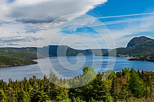 Thick clouds add beauty to the scene - Gros Morne National Park, Newfoundland