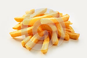 Thick cut straight golden fried French fries