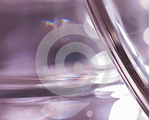 Thick glass abstraction