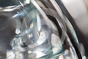 Thick glass abstraction