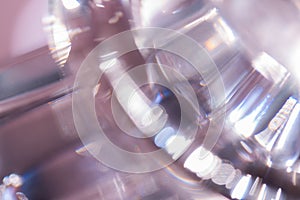 Thick glass abstraction