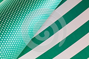 Thick lines and tiny dots on paper.