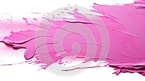 thick paint stroke pink