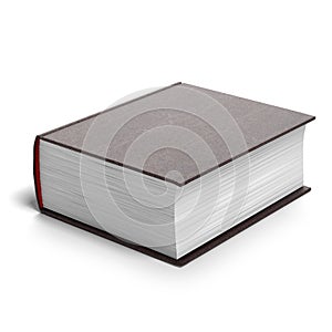 Thick red book