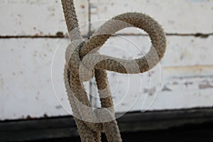 Thick Rope Tied with Loop