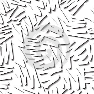 Thick zigzags seamless pattern