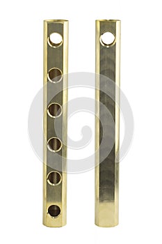 Thickened Brass Floor Heating Water Separator. 6 way Home Heating Collector.