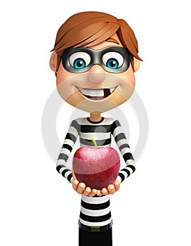 Thief with Apple