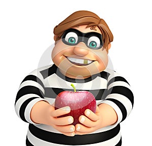 Thief with Apple