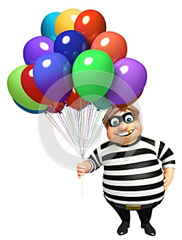 Thief with Balloon