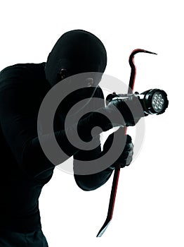 Thief criminal burglar portrait masked