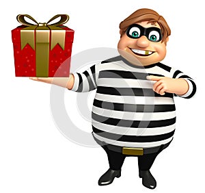 Thief with Giftbox