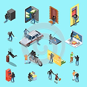 Thief Isometric Icons