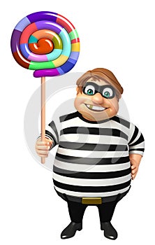 Thief with Lollypop