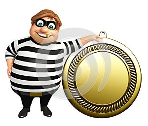 Thief with Medal