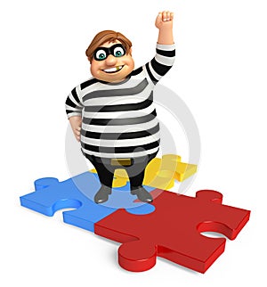 Thief with Puzzle