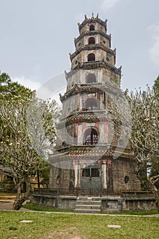 Thiem Mu Pagoda in Hue Vietnam