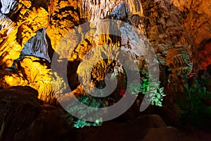 Thien Cung Cave, Halong Bay, Vietnam