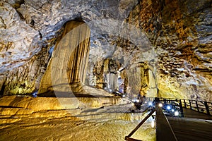 Thien Duong Cave Paradise Cave in Phong Nha - Ke Bang National Park, Vietnam