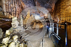 Thien Duong Cave Paradise Cave in Phong Nha - Ke Bang National Park, Vietnam