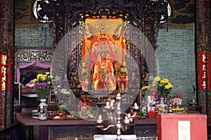 Thien Hau Temple in Cholon, Ho Chi Minh City, Saigon, Vietnam