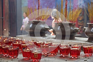 Thien Hau Temple in Cholon, Ho Chi Minh City, Saigon, Vietnam