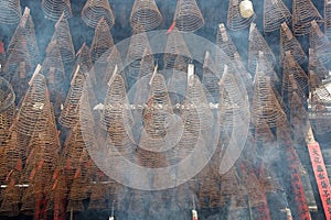 Thien Hau Temple in Cholon, Ho Chi Minh City, Saigon, Vietnam