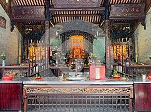 Thien Hau Temple in Cholon, Ho Chi Minh City, Saigon, Vietnam