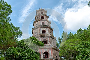 Thien Mu Pagoda City of Hue, Vietnam Sep, 2018
