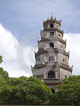 Thien Mu Pagoda in Hue city, Vietnam