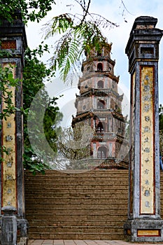 Thien Mu Pagoda, Hue City, Vietnam