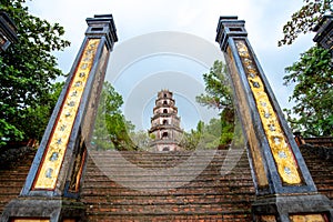Thien Mu Pagoda in Hue, Vietnam.