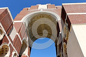 The Thiepval Memorial to the Missing of the Somme.