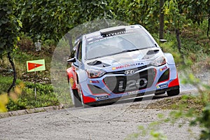 Thierry Neuville at ADAC Rally Deutschland 2014