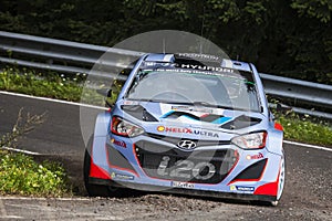 Thierry Neuville at ADAC Rally Deutschland 2014